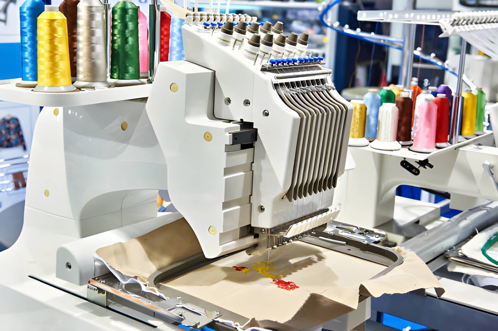 Commercial Embroidery Machine